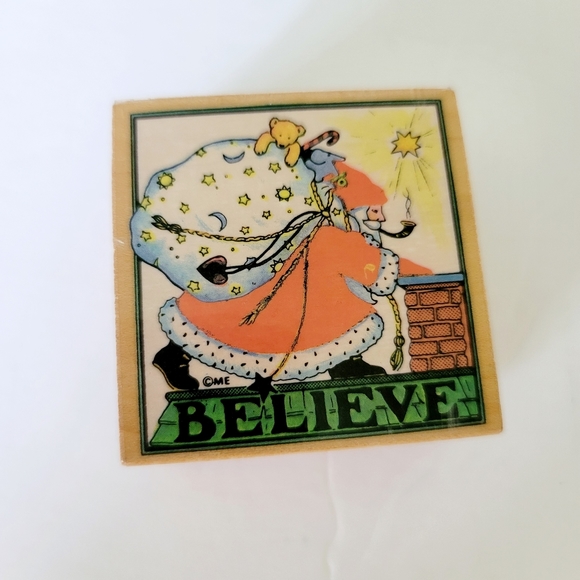 Mary Engelbreit vintage rubber stamp bundle set of 4 wooden - Picture 6 of 10